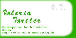 valeria tartler business card